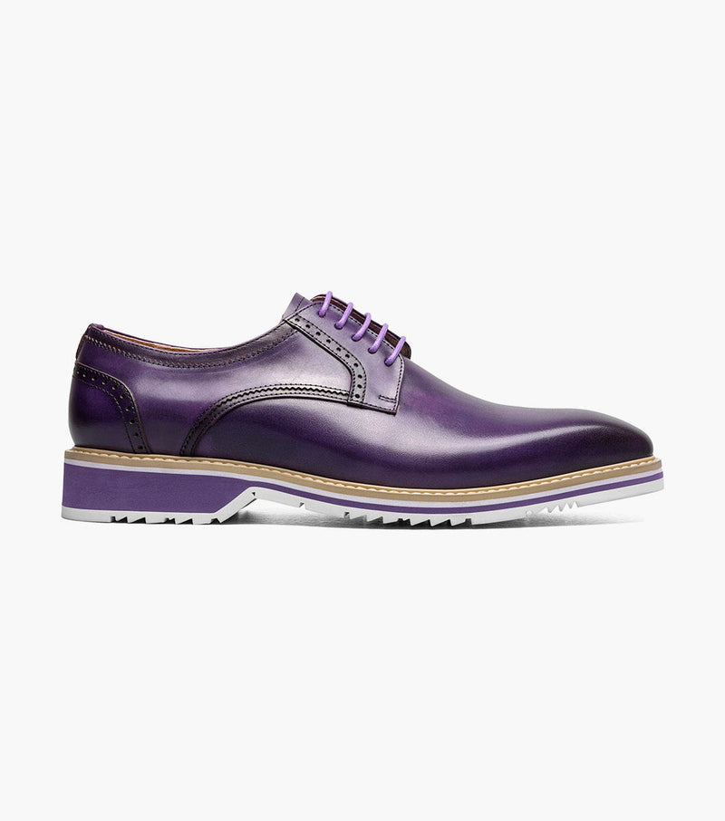 Barringer Plain Toe Oxford-Purple Barringer Plain Toe Oxford-Purple