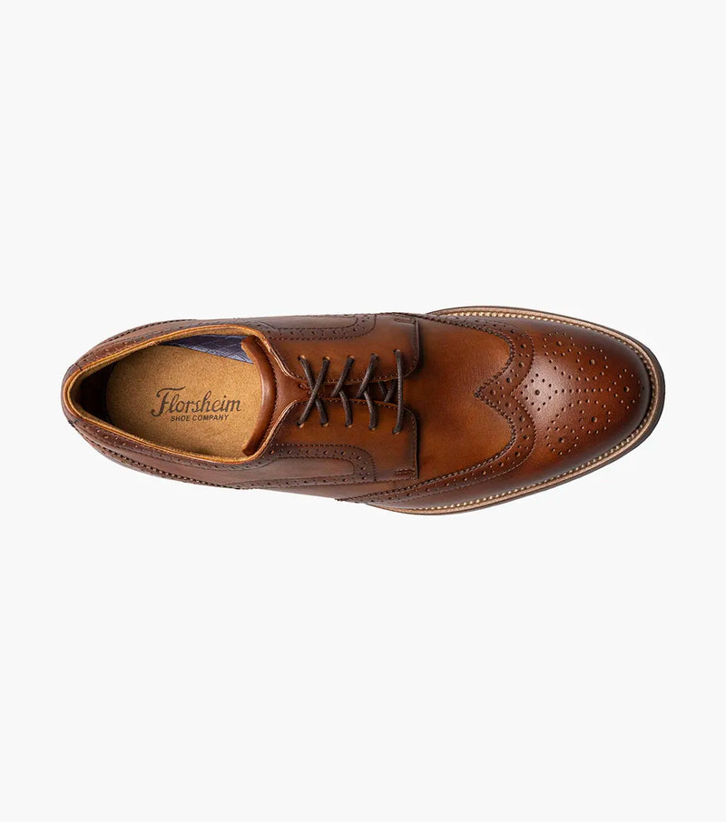 Rucci Wingtip Oxford-cognac 