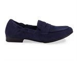 TRISH-Navy Suede| Ros Hommerson