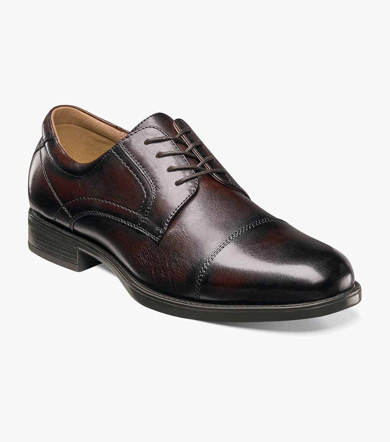 Midtown Cap Toe Oxford-Brown | Florsheim