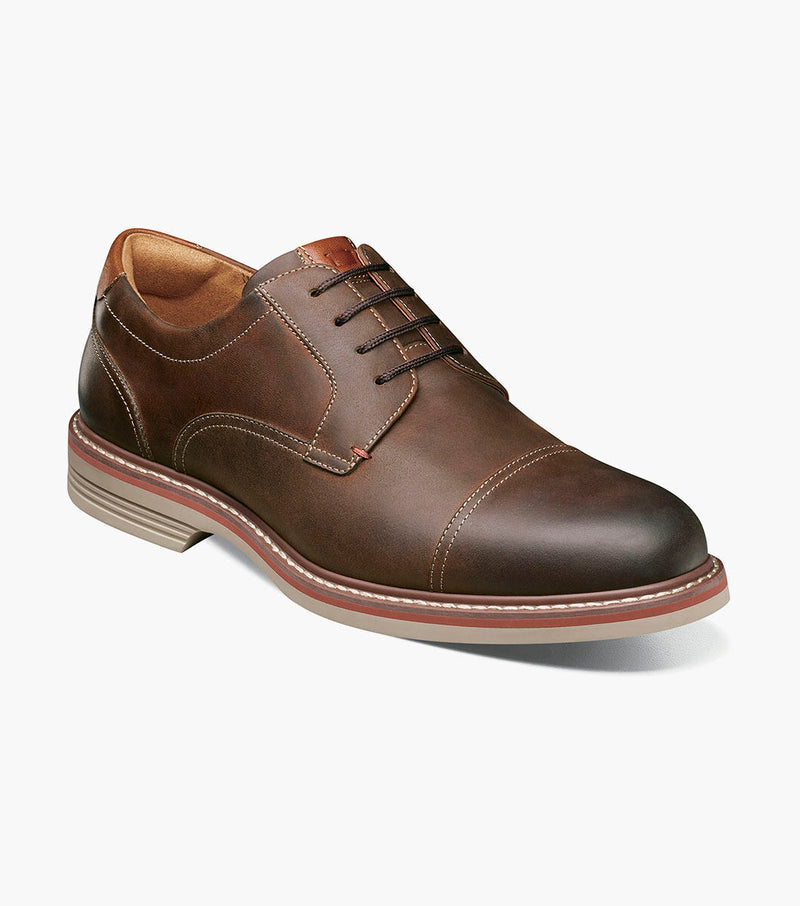 Norwalk Cap Toe Oxford-Brown CH| Florsheim