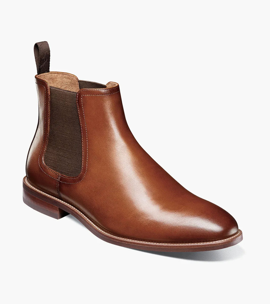 Rucci Plain Toe Gore Boot-Cognac | Florsheim