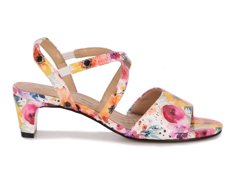 LIZA-Tropical Floral Leather| Ros Hommerson
