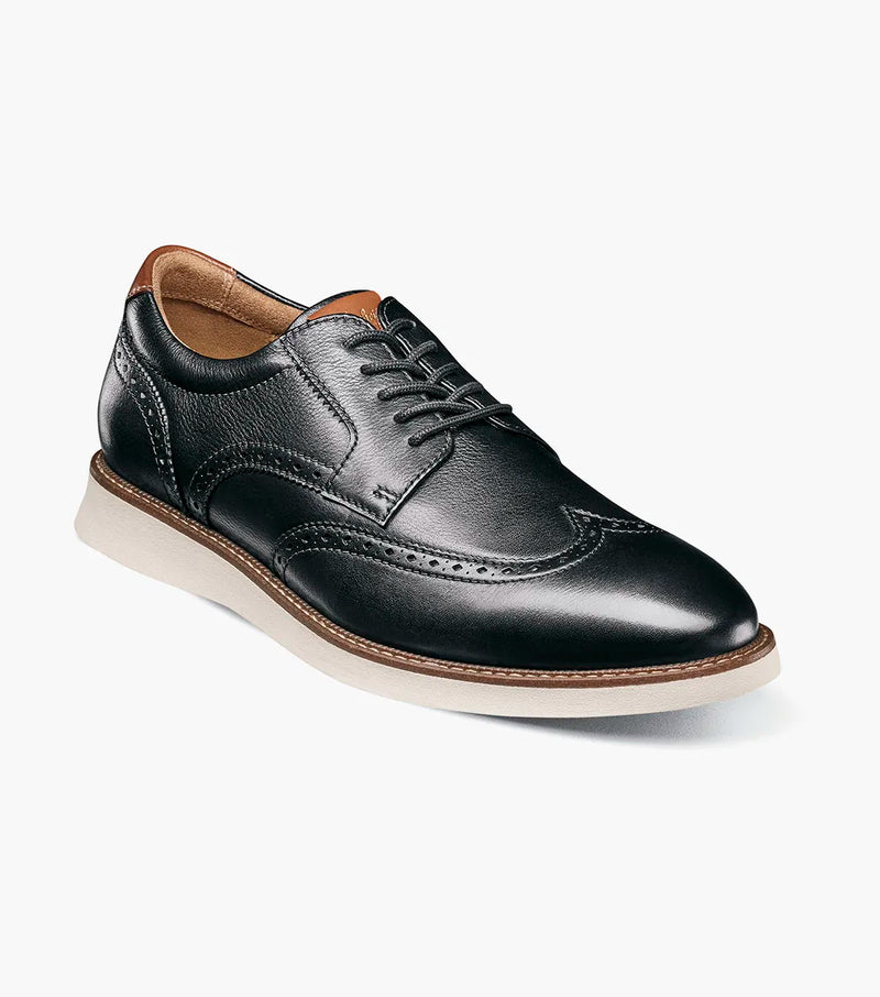 Launch Wingtip Oxford-Black Multi | Florsheim