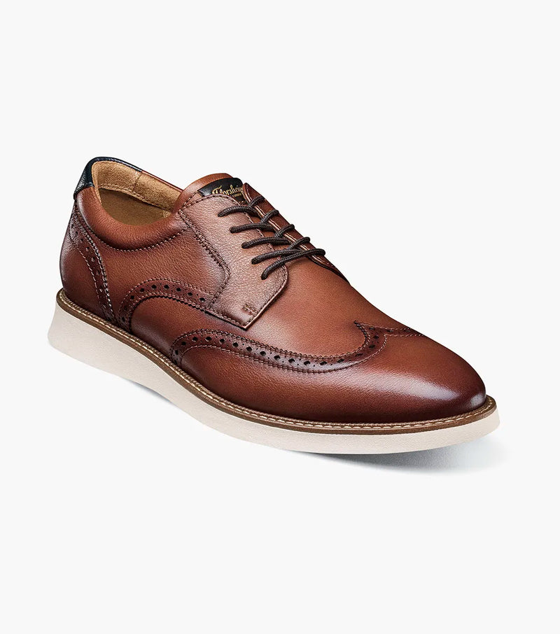 Launch Wingtip Oxford-Cognac Multi | Florsheim