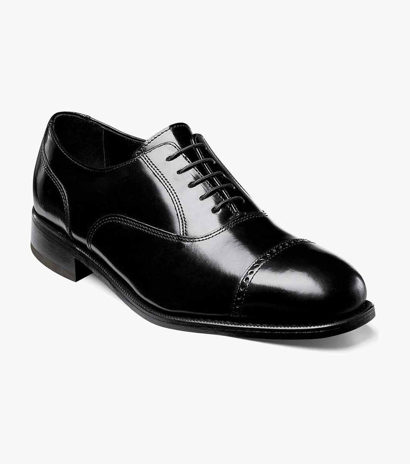 Lexington Cap Toe Oxford-Black | Florsheim
