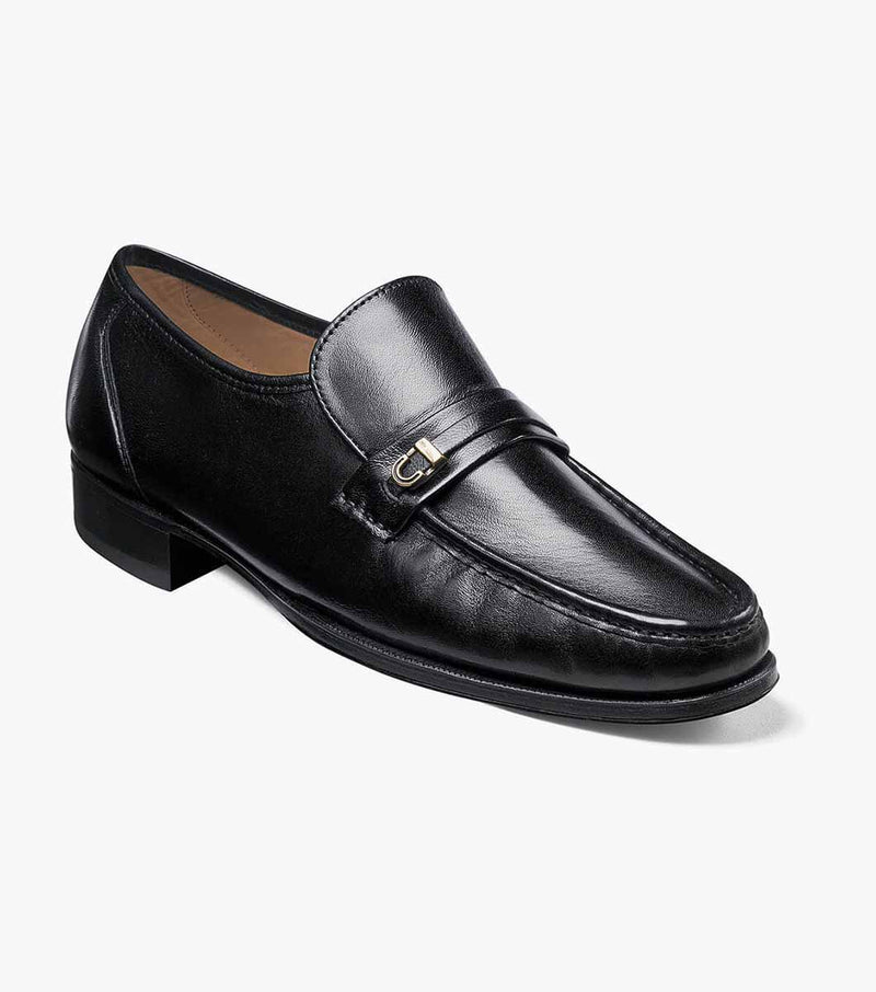 Como Moc Toe Bit Loafer-Black | Florsheim