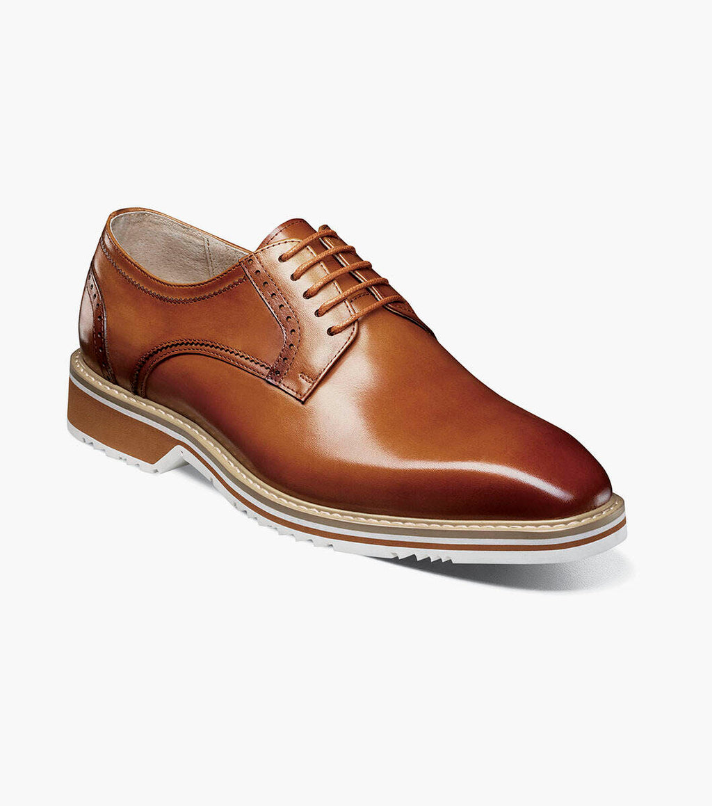 Barringer Plain Toe Oxford-Tan | Stacy Adams