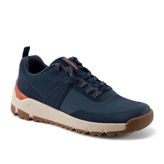 Men's Gatlyn Casual Lace-up Sneakers-Dark Blue | Dunham