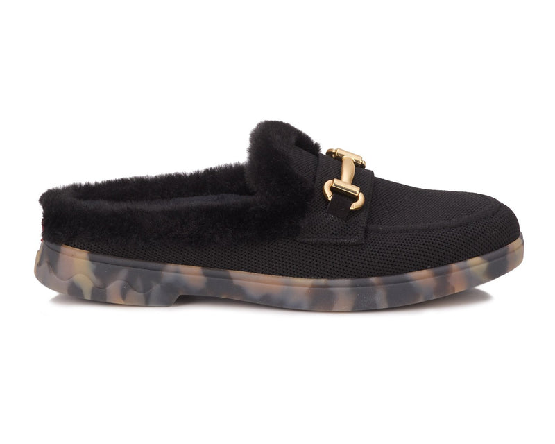 GIGI-Black Knit Fabric | Ros Hommerson