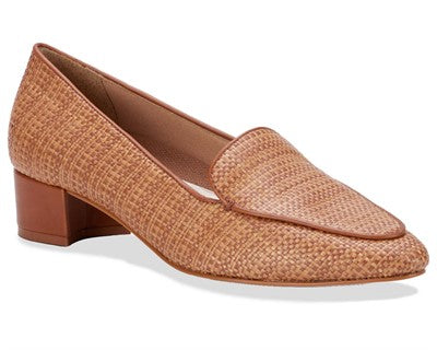 Honey-Raffia Textile/ Luggage Leather | Ros Hommerson