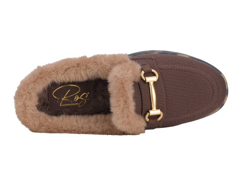 GIGI-Brown Knit Fabric | Ros Hommerson