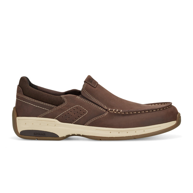 Men's Waves Casual Slip-on Shoes-Dark Brown | Dunham