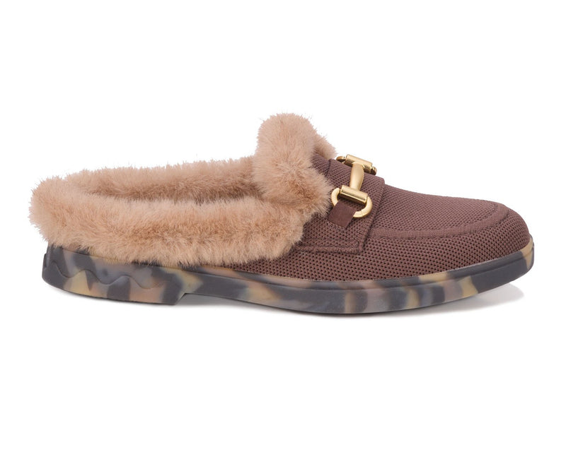 GIGI-Brown Knit Fabric | Ros Hommerson