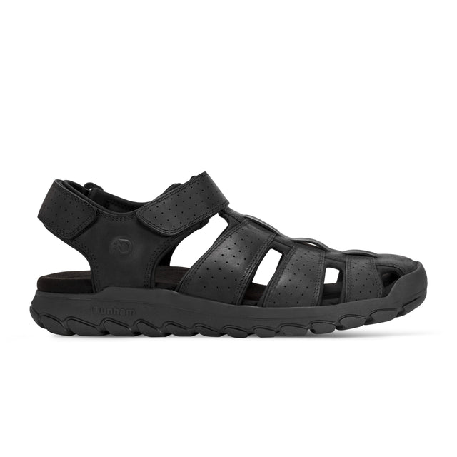 Men's Norwood Casual Fisherman Sandals-Black | Dunham