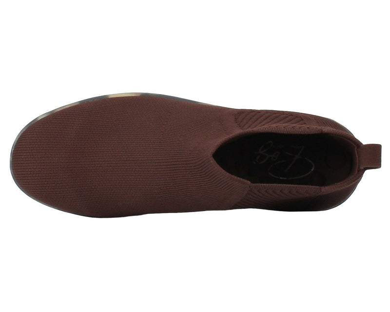 Grady-Brown Knit Fabric | Ros Hommerson