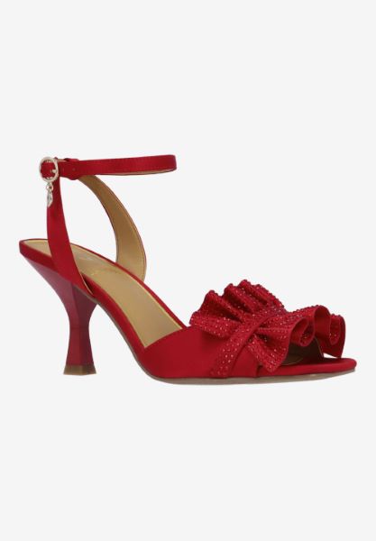 ALMITA-RED SATIN | J Renee