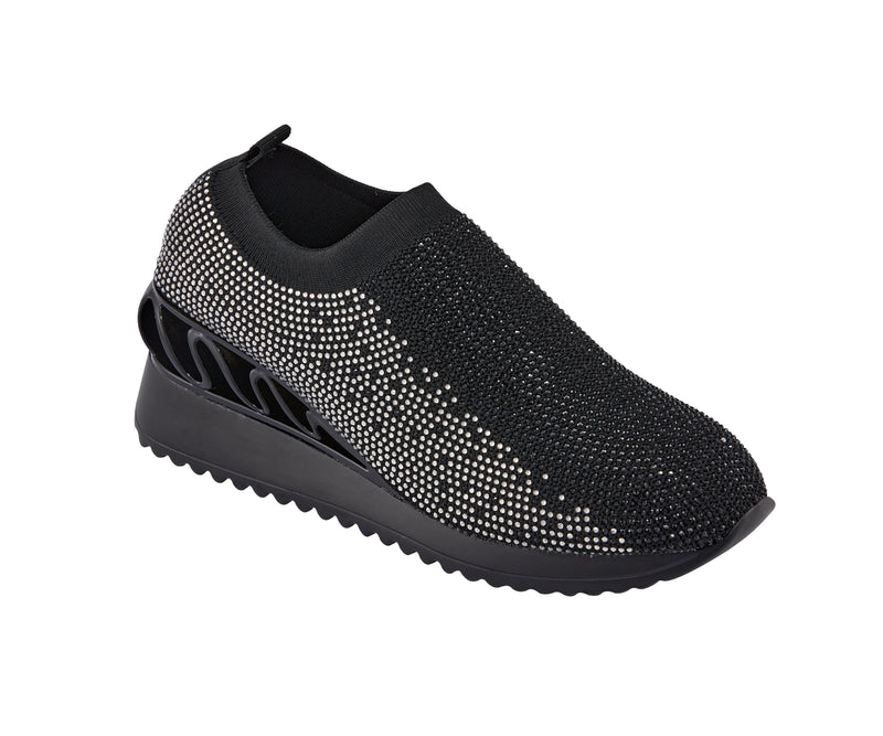 BELLA-Black Multi | Lady Couture