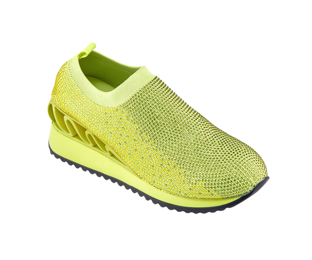 BELLA-Lime Multi | Lady Couture