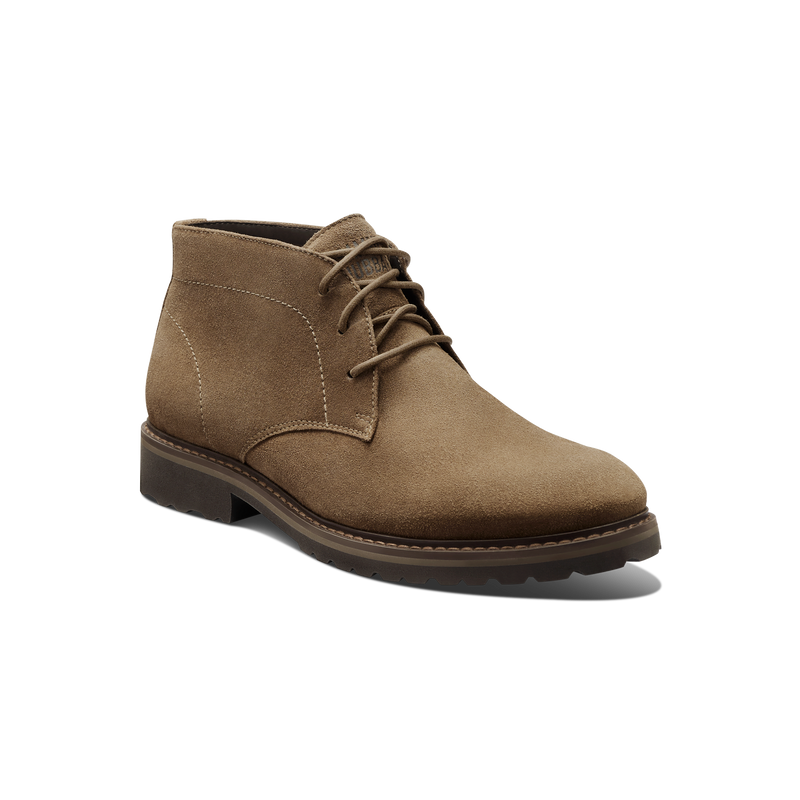 Men's Featherlight Chukka Boot-Taupe Oiled Suede | Samuel Hubbard