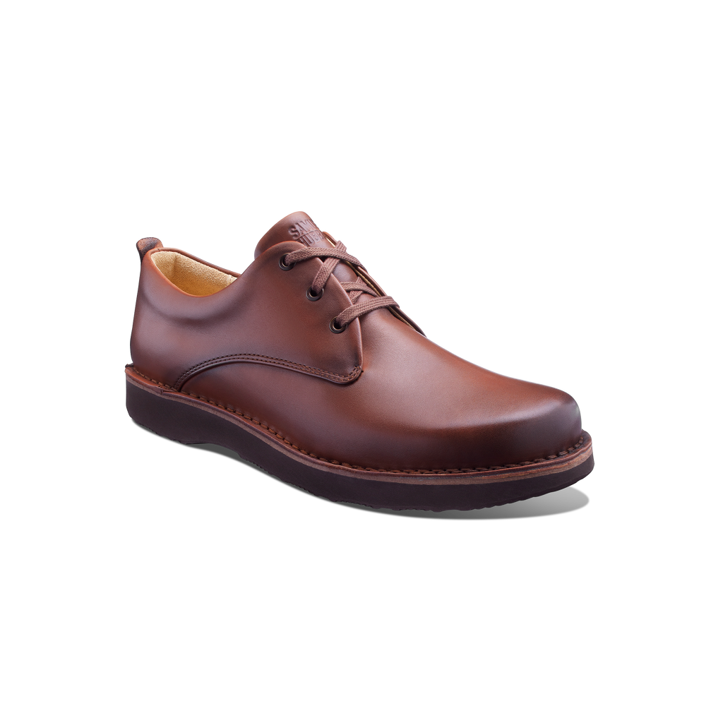 Men's Hubbard Free Oxford-Cognac Leather | Samuel Hubbard