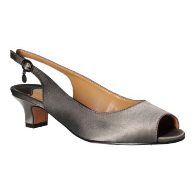 JENVEY-Dark Gray Satin | L'AMOUR DES PIEDS