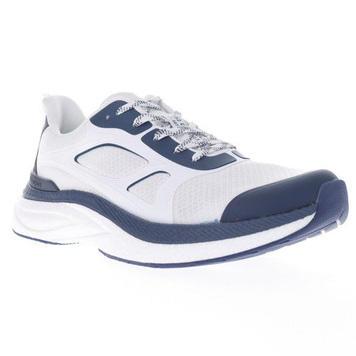 Propet 392 Durocloud-WHITE/NAVY | PROPET