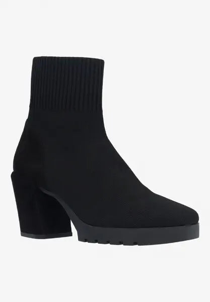Poreli-BLACK STRETCH KNIT | J Renee