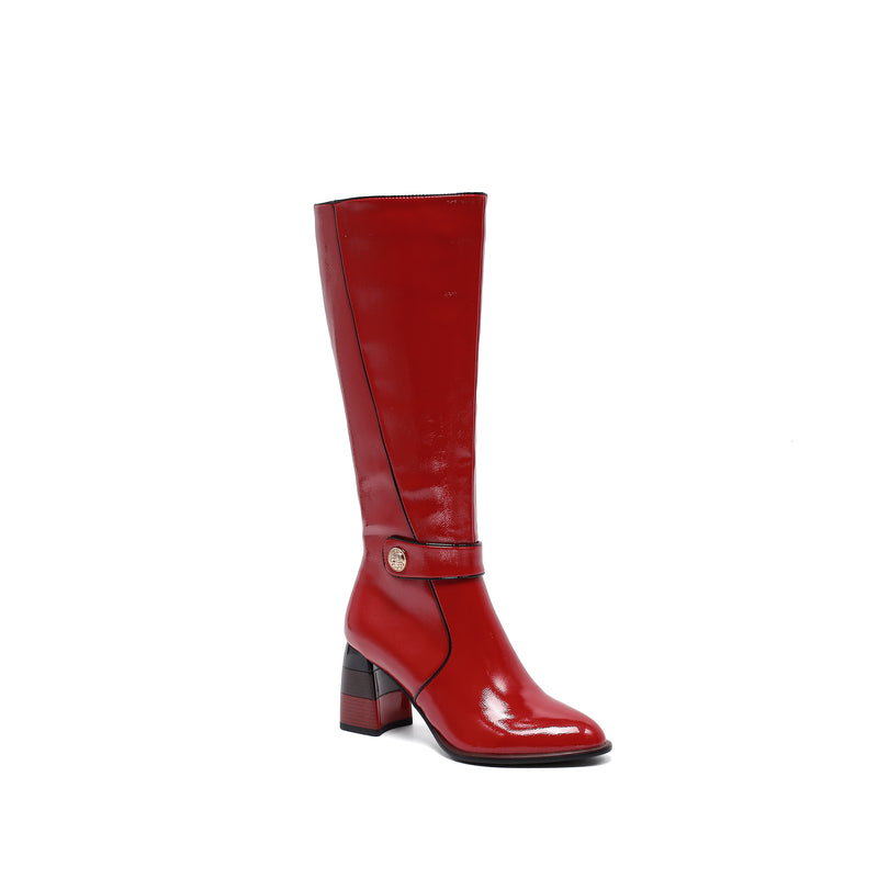 RANDI-Red Patent| Ninety Union
