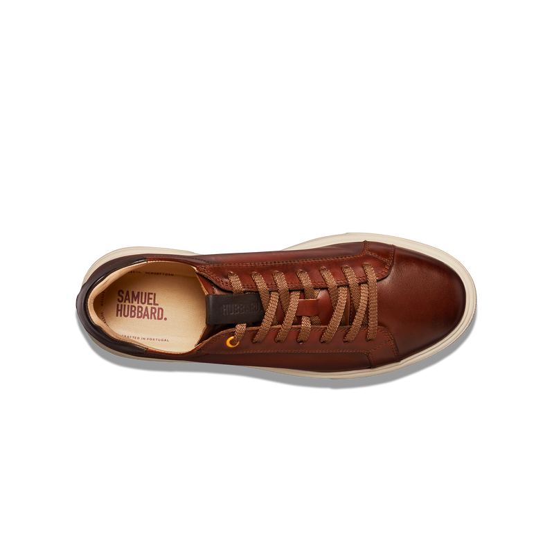Men's Sunset Sneaker 2.0-Antique Brown Leather | Samuel Hubbard
