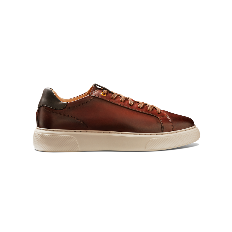 Men's Sunset Sneaker 2.0-Antique Brown Leather | Samuel Hubbard