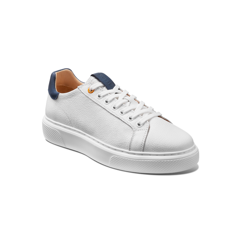 WOMEN'S SUNSET SNEAKER 2.0-White Leather | Samuel Hubbard