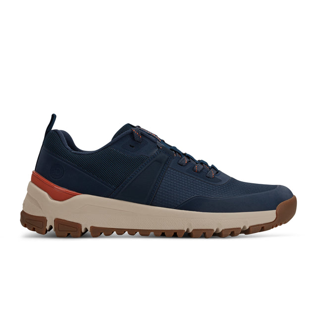 Men's Gatlyn Casual Lace-up Sneakers-Dark Blue | Dunham