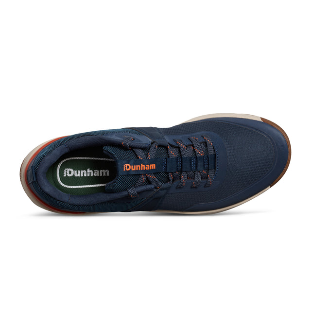 Men's Gatlyn Casual Lace-up Sneakers-Dark Blue | Dunham
