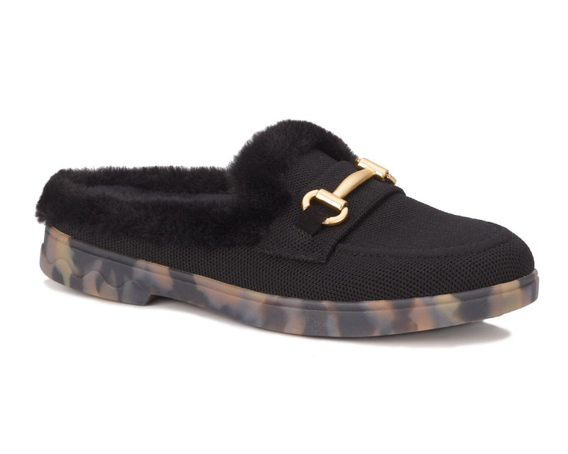 GIGI-Black Knit Fabric | Ros Hommerson