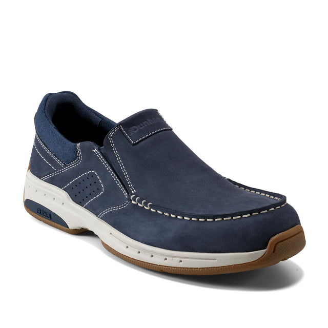 Men's Waves Casual Slip-on Shoes-Dark Blue | Dunham