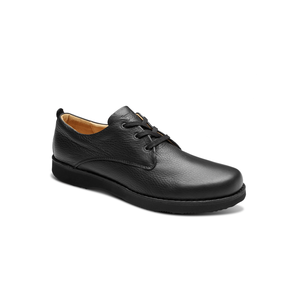 Men's Hubbard Free Oxford-Black Leather | Samuel Hubbard