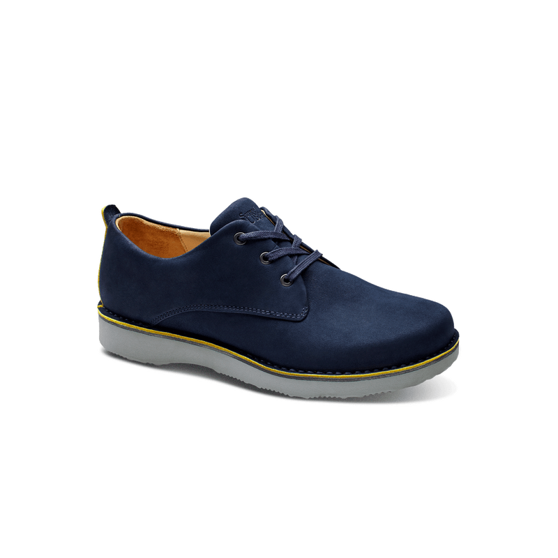 Men's Hubbard Free Oxford-Navy Nubuck | Samuel Hubbard