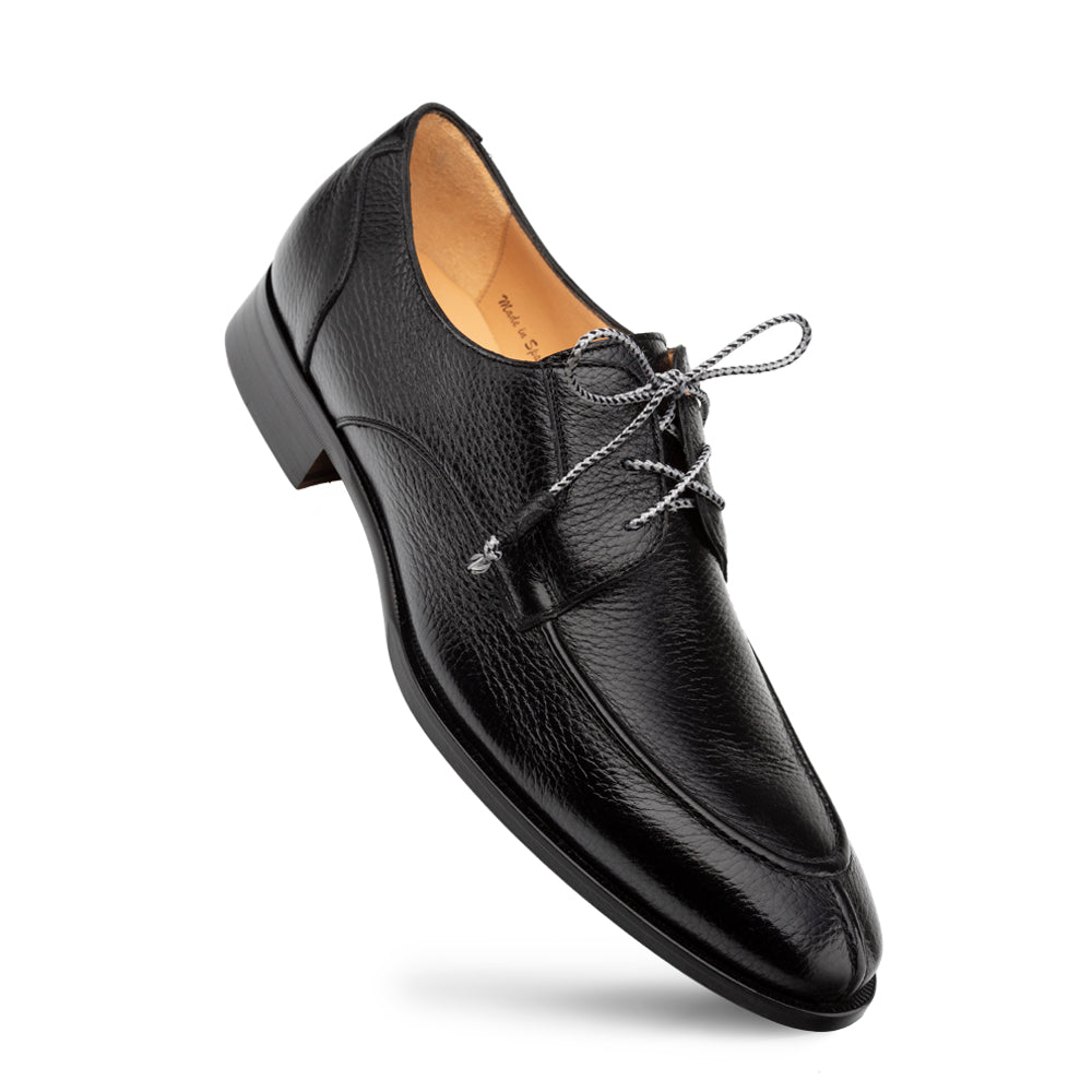 Fratello Split-Toe Deer Lace up-Black | Mezlan