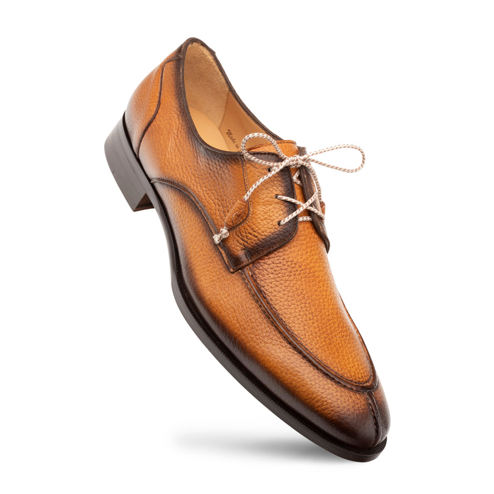 Fratello Split-Toe Deer Lace up-Cognac | Mezlan