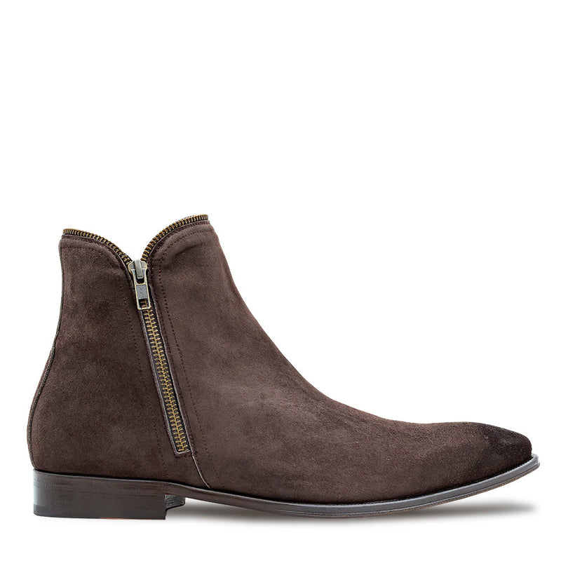 Moretti Suede Zip Boot | Mezlan
