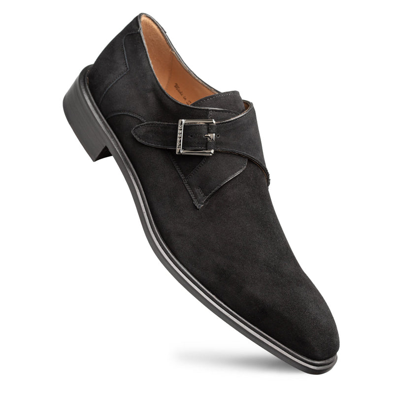 ALBINI SUEDE MONK STRAP | MEZLAN
