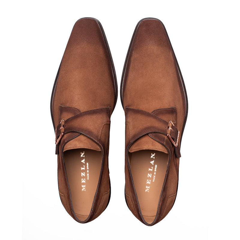 ALBINI SUEDE MONK STRAP | MEZLAN