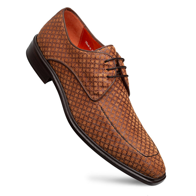 Montage Printed Suede Derby | Mezlan
