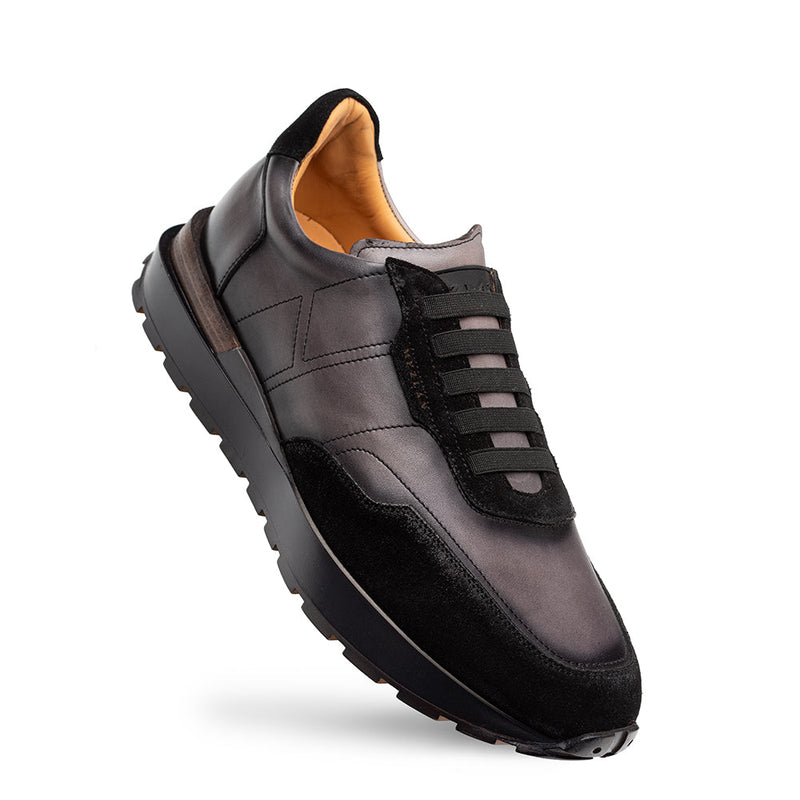 Notting Suede/Calf Sneaker | Mezlan
