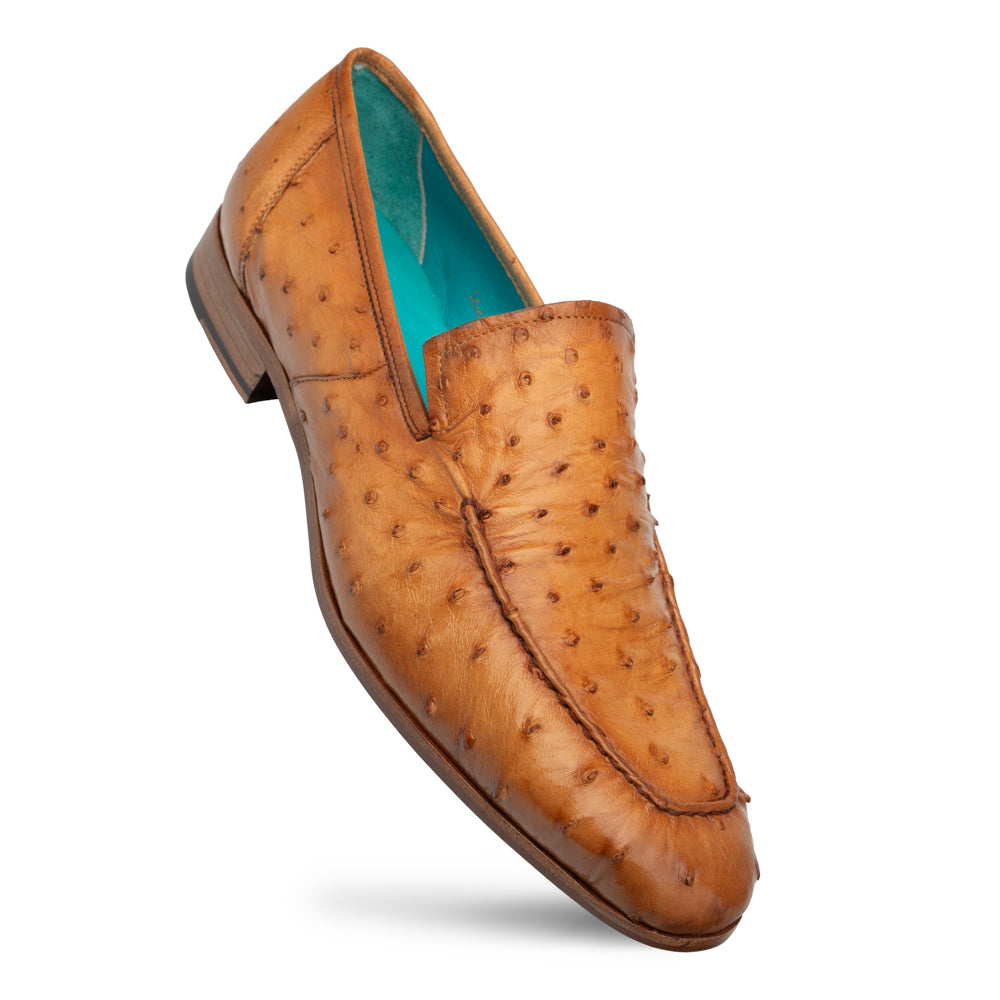 Menor Ostrich Slip On | Mezlan