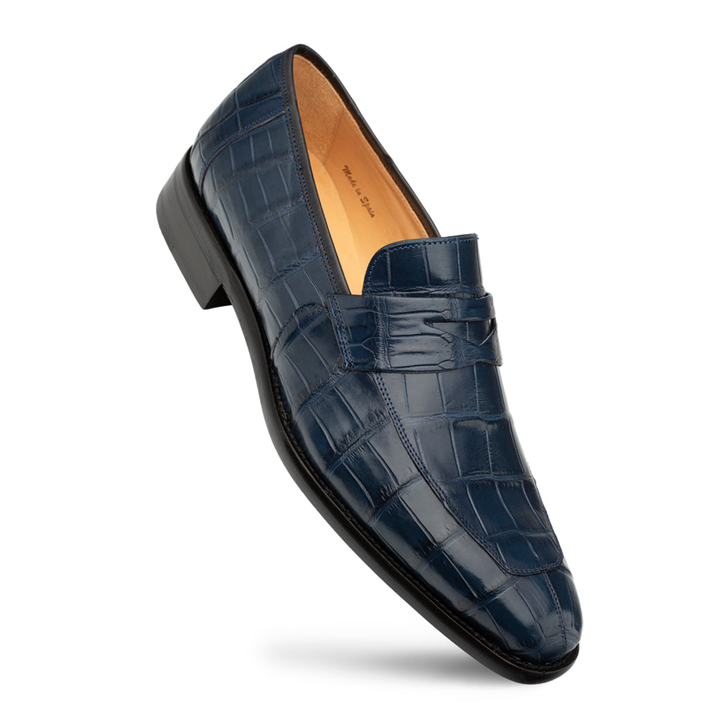 PICCOLO ALLIGATOR PENNY LOAFER | Mezlan