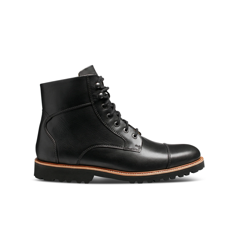 Men's Uptown Maverick Boot- Black Leather | Samuel Hubbard