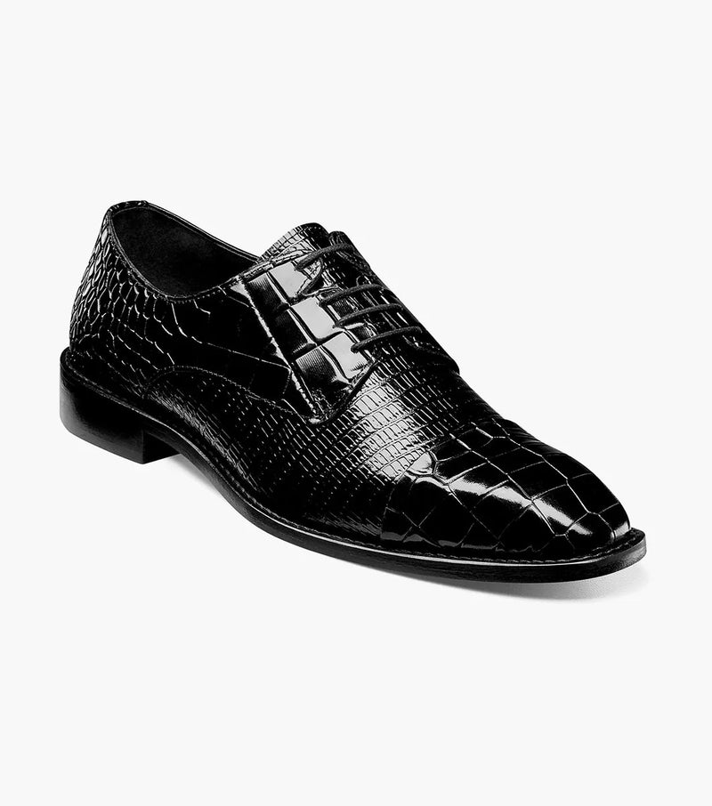 TALARICO Leather Sole Cap Toe Oxford I Stacy Adams Large Feet