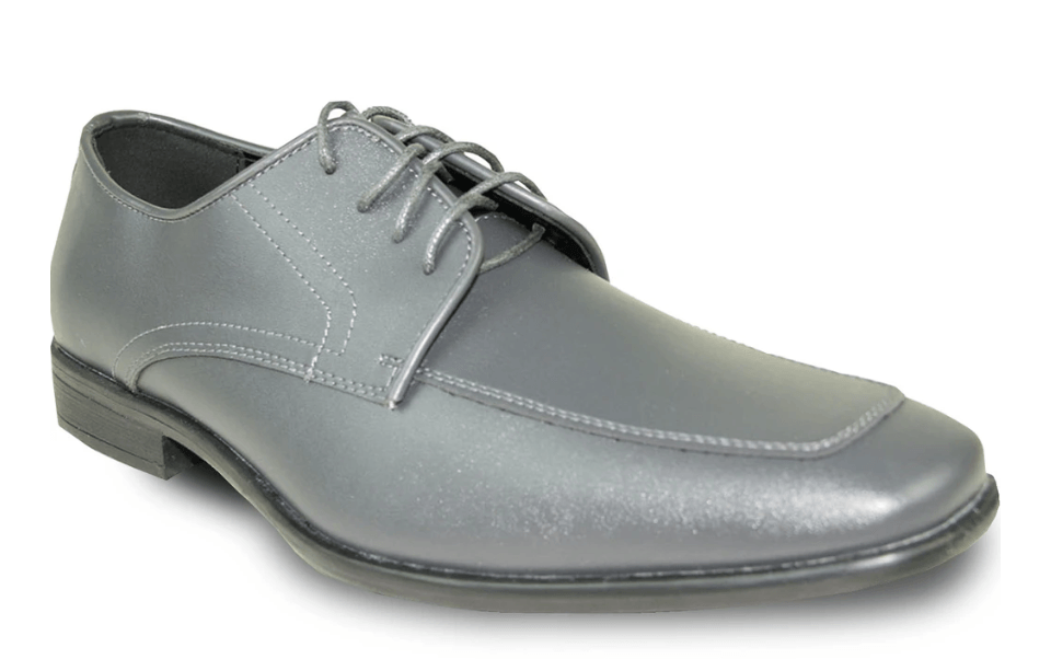 Bravo Allure AL01 medium or wide width Men's Formal Dress Oxford in Steel